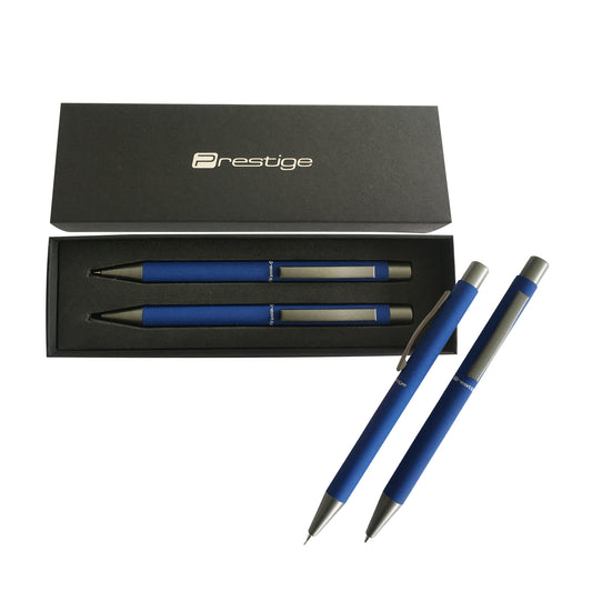 Boligrafo y portaminas Prestige en estuche