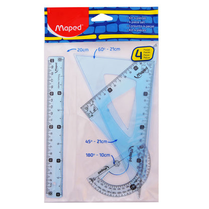 Juego de geometría Maped de 20cm