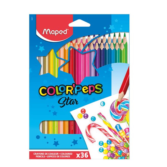 Lápices de colores Maped x 36