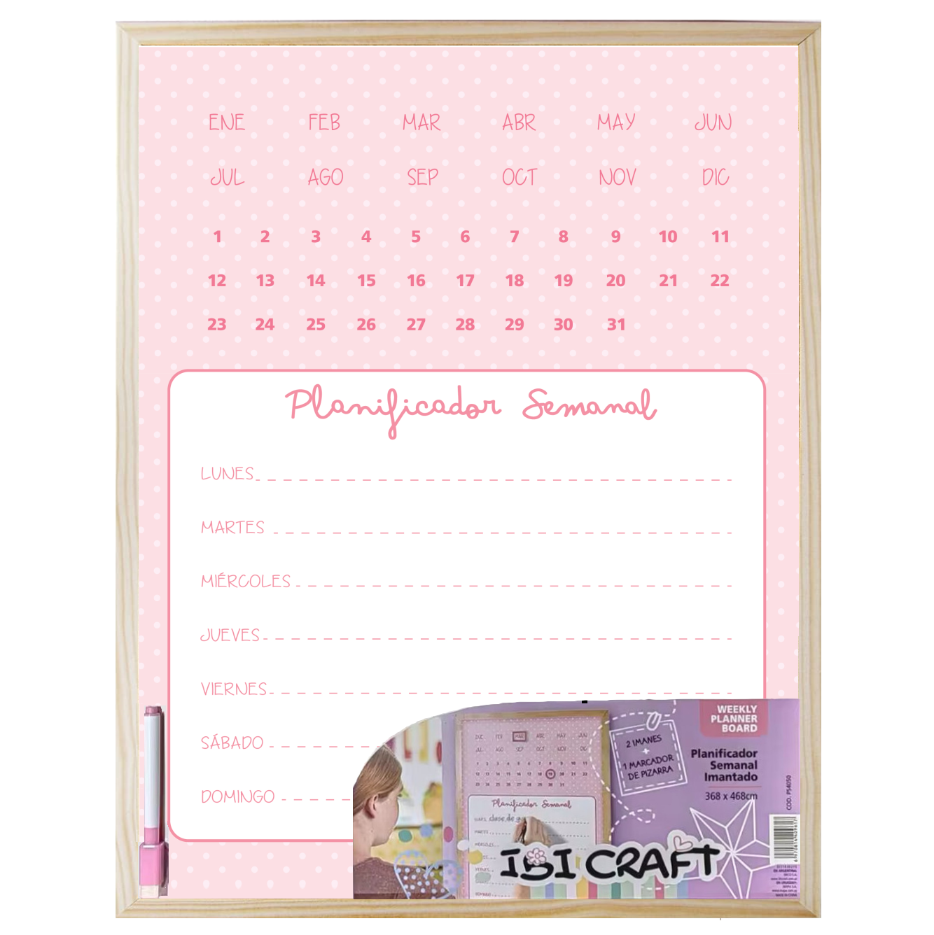 Planificador Semanal Ibi Craft