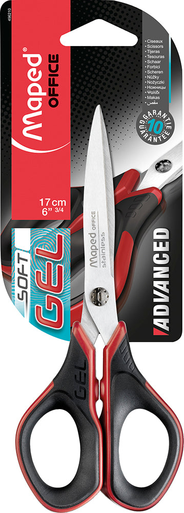 Tijera Maped Advanced Gel 17cm