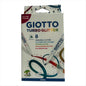 Marcadores Giotto Turbo Glitter x 8