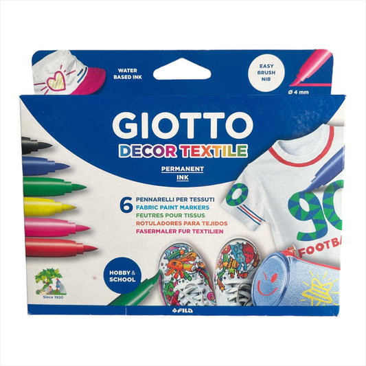 Marcadores Giotto Textil x 6