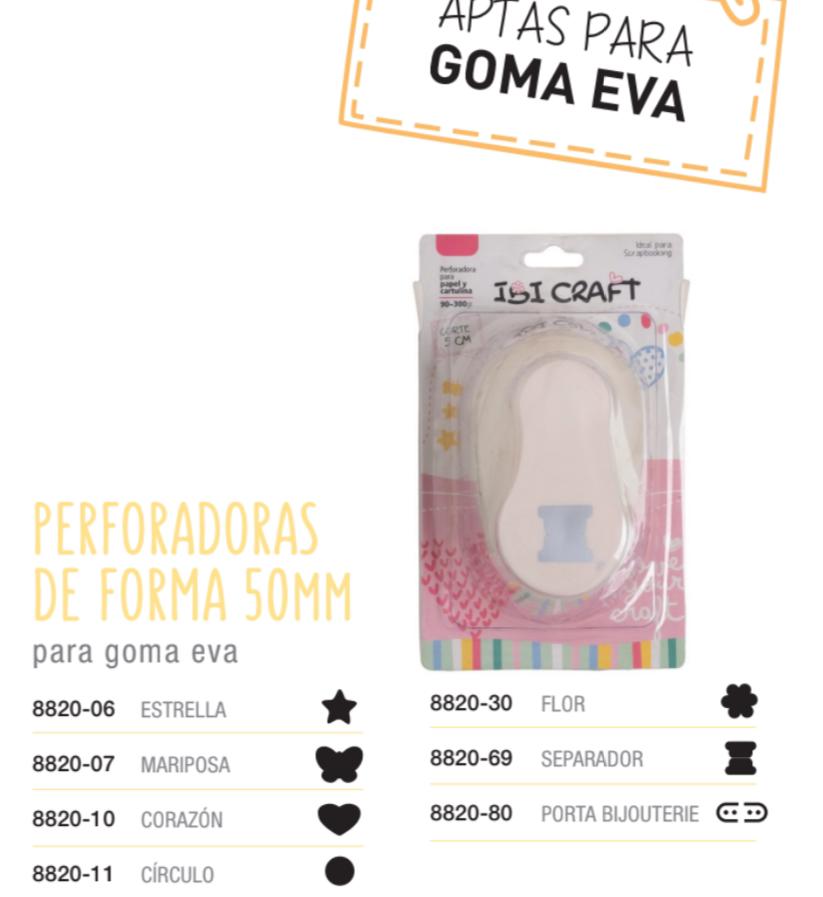 Perforadora Ibi Craft diseños 5cm