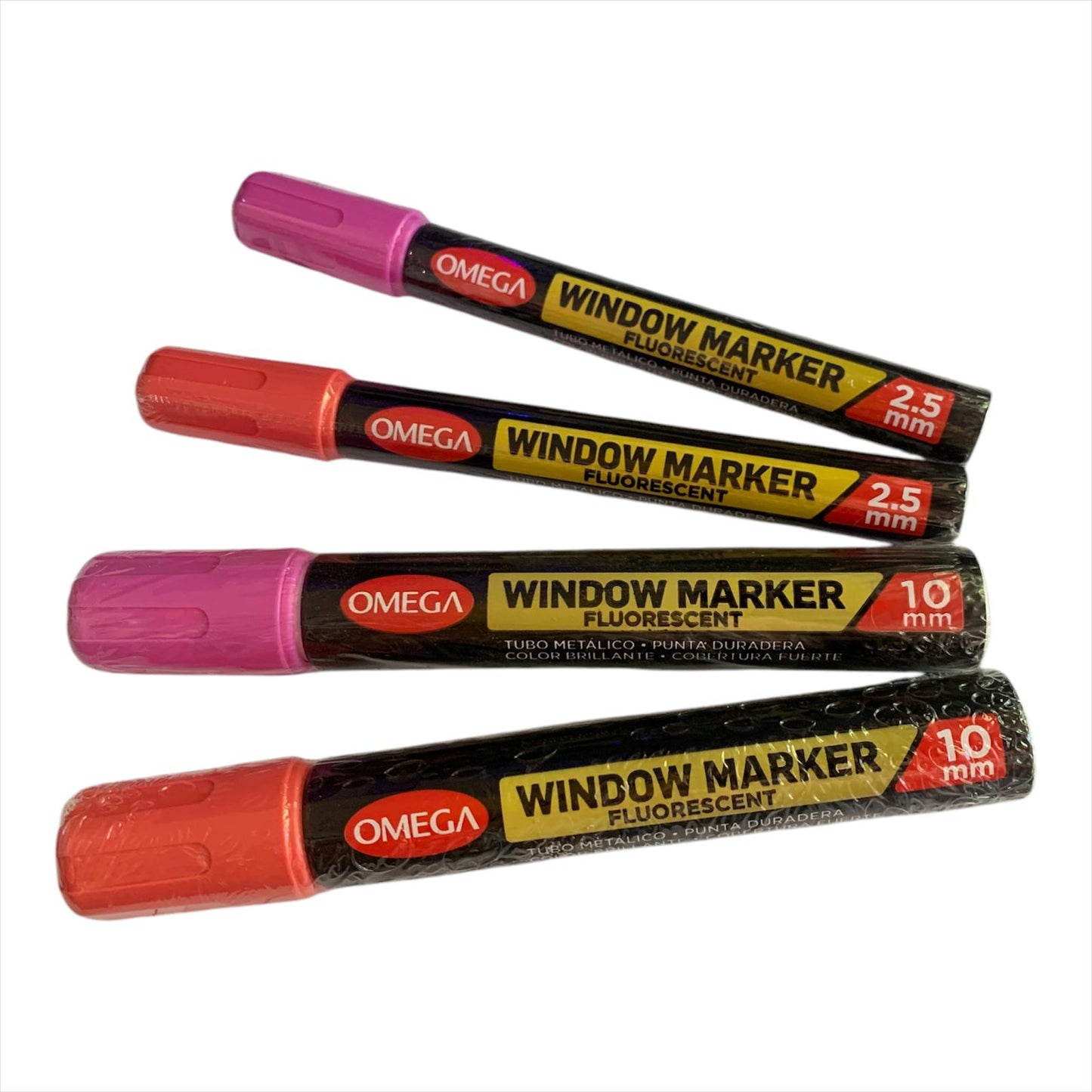 Marcador Omega vidrio punta biselada