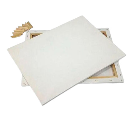 Bastidor con 6 Acrílicos y 2 Pinceles