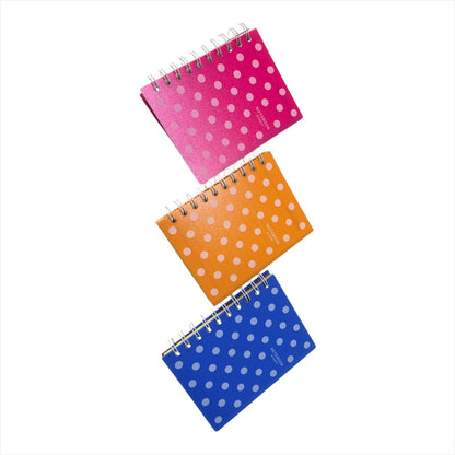 Libreta con espiral tapa Pvc 10.5 x 14.5cm