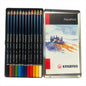 Lápices de Colores Acuarelables Stabilo Aquatico x 12 en Lata