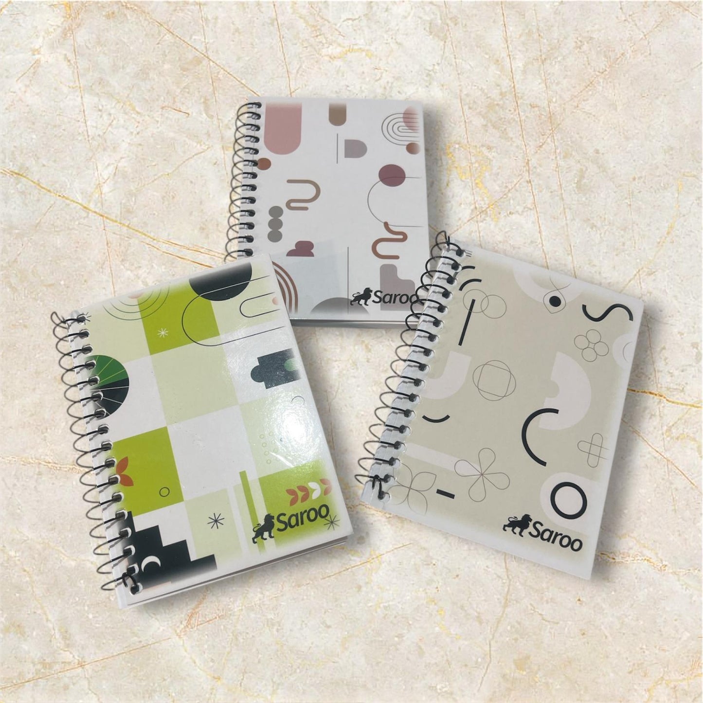 Libreta de deberes Saroo 96 hojas con espiral