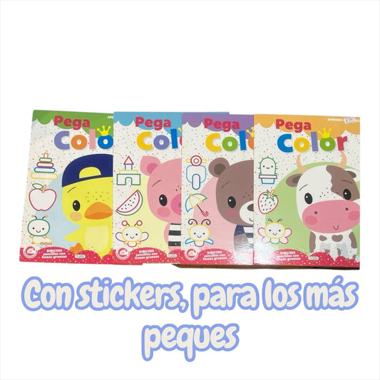 Libros Colección Pega Color