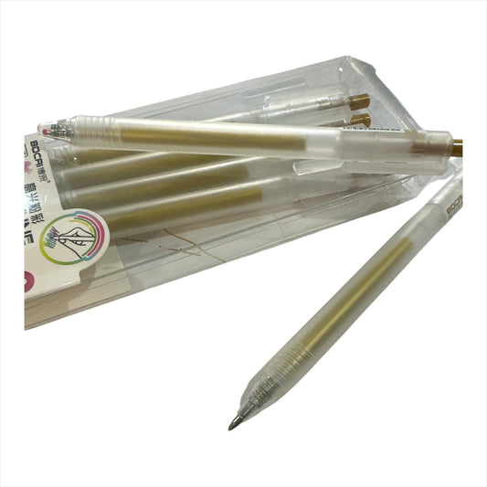 Bolígrafo de Gel Oro o Plata