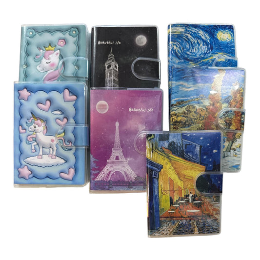 Libreta Mini con Velcro (7.5cm x 11cm)