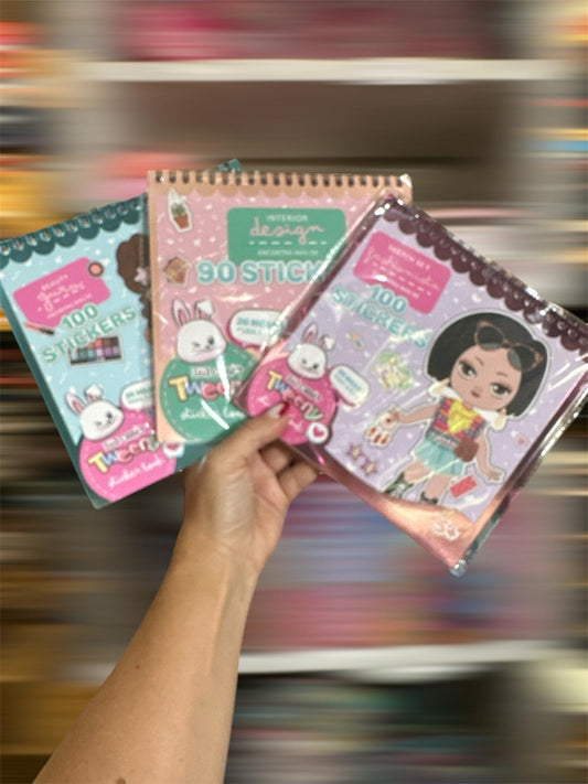 Stickers Book Ibi Craft 3 diseños