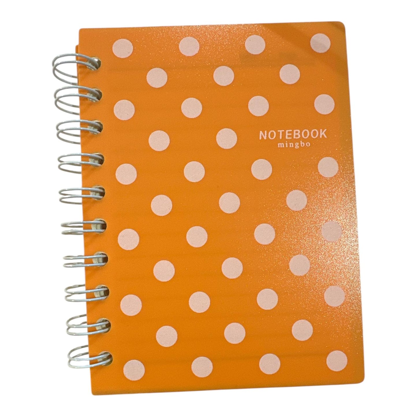Libreta con espiral tapa Pvc 10.5 x 14.5cm