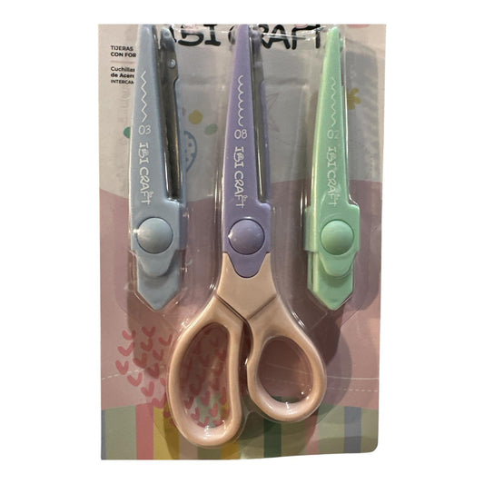 Tijera Ibi Craft de 3 Cortes