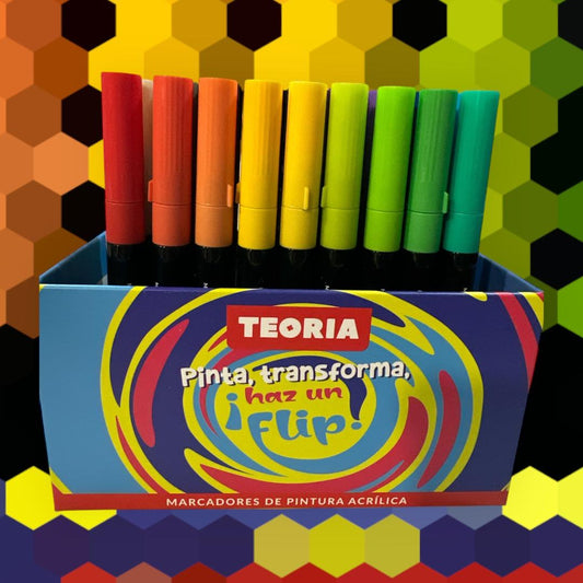 Marcadores Teoría de Pintura x 36 Colores