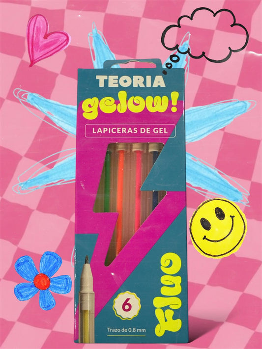 Lapiceras Teoria de gel x 6