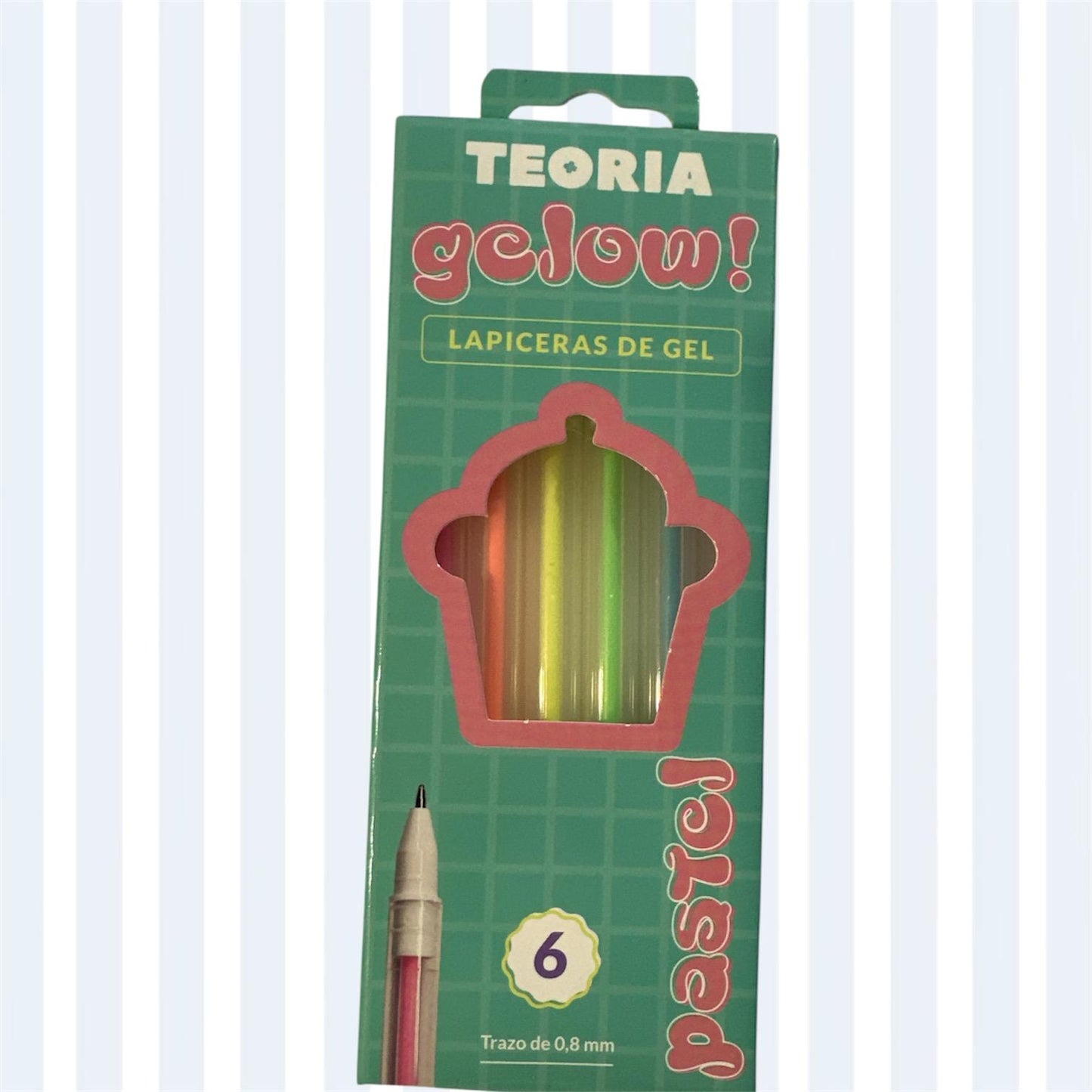 Lapiceras Teoria de gel x 6