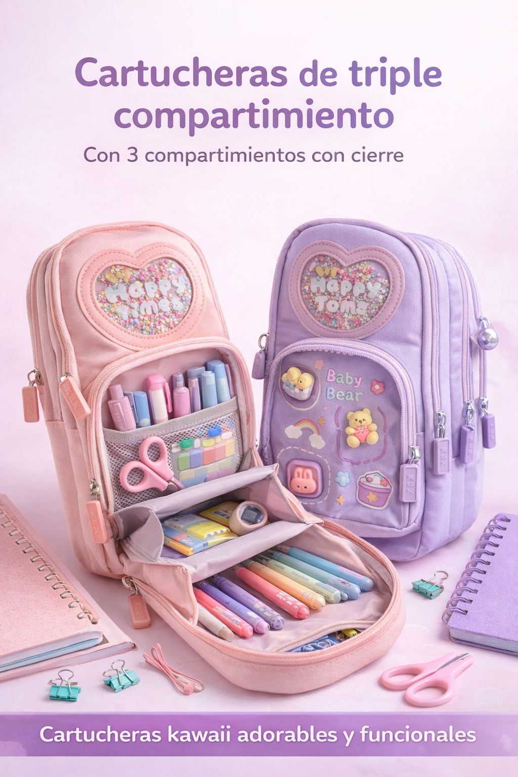 Cartuchera Saroo con Accesorios