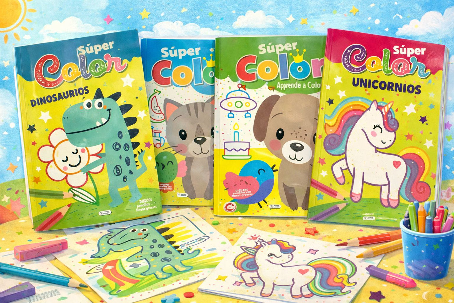 Libros Colección Super Color