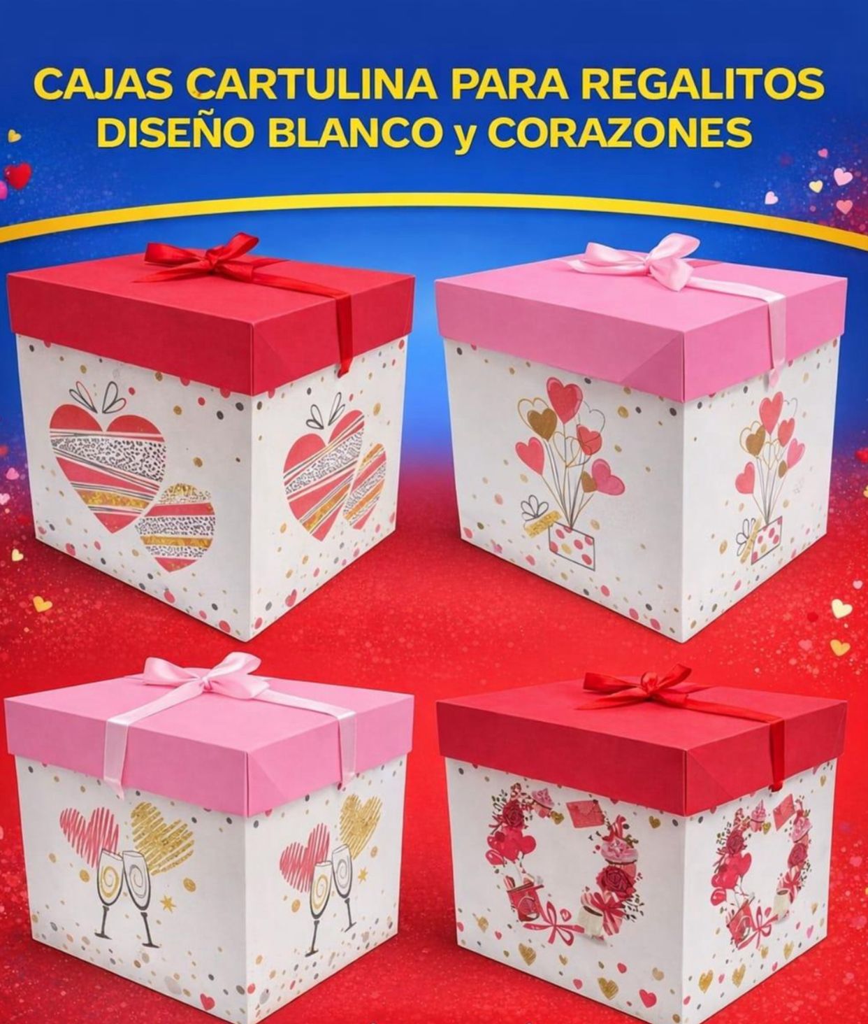 Cajas para Regalitos 15cm x 15cm y 22cm x 22cm