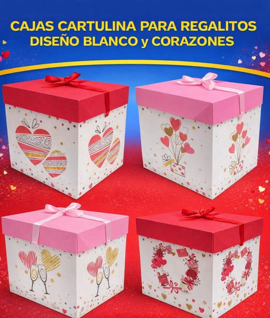 Cajas para Regalitos 15cm x 15cm y 22cm x 22cm