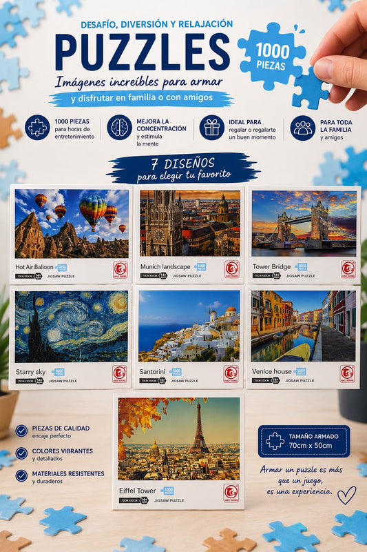 Puzzle de 1000 Piezas