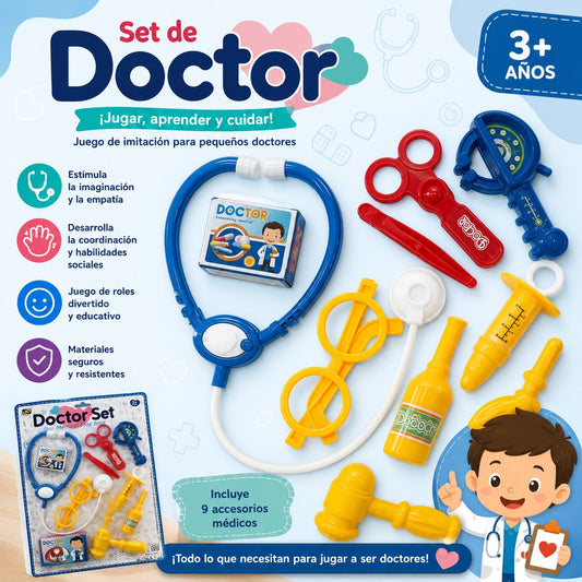 Juego de Doctor en blíster