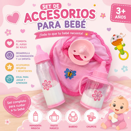 Set para bebé de 4 piezas