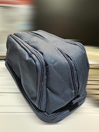 Cartuchera Saroo de Tela con 4 Cierres Metálicos