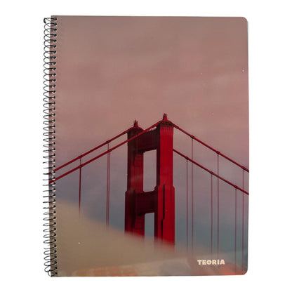 Cuadernola Teoria Trendy Tapa dura 100 hojas
