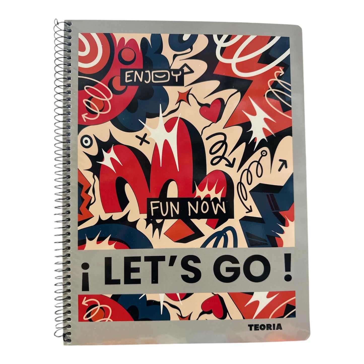 Cuadernola Teoria Trendy Tapa dura 100 hojas