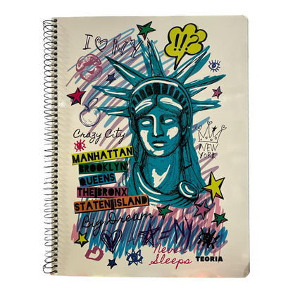 Cuadernola Teoria Trendy Tapa dura 100 hojas