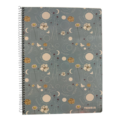 Cuadernola Teoria Trendy Tapa dura 100 hojas
