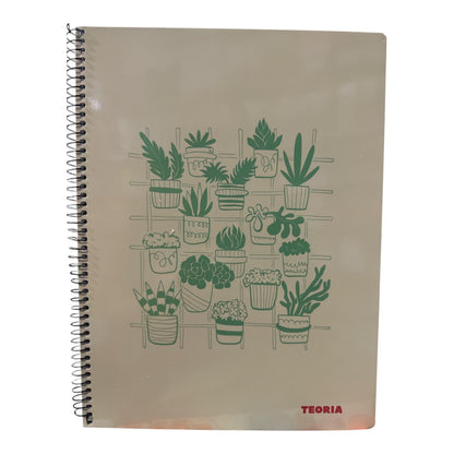 Cuadernola Teoria Trendy Tapa dura 100 hojas