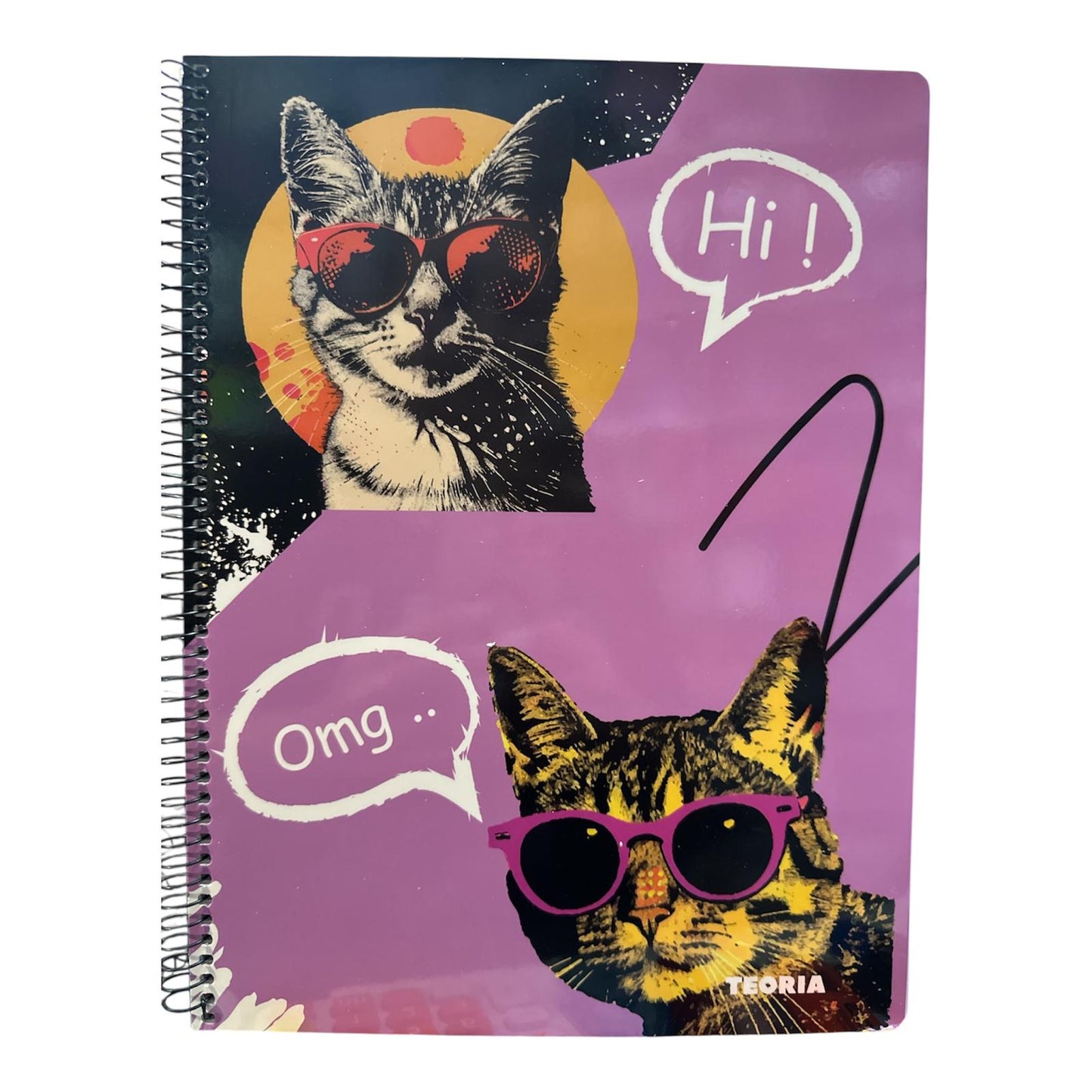 Cuadernola Teoria Trendy Tapa dura 100 hojas