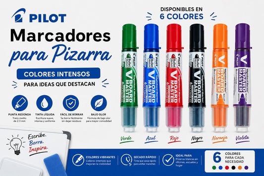 Marcador de pizarra Pilot con repuesto