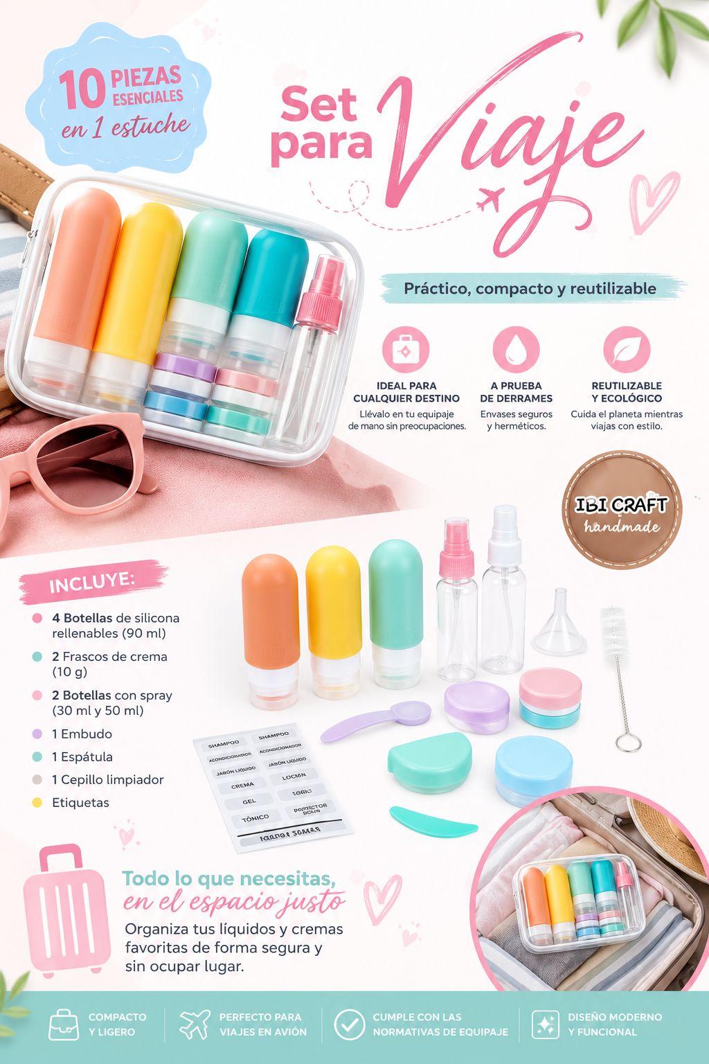 Set de Viaje Ibi Craft