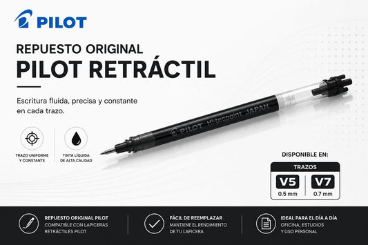 Repuesto para lapicera Pilot de tinta líquida