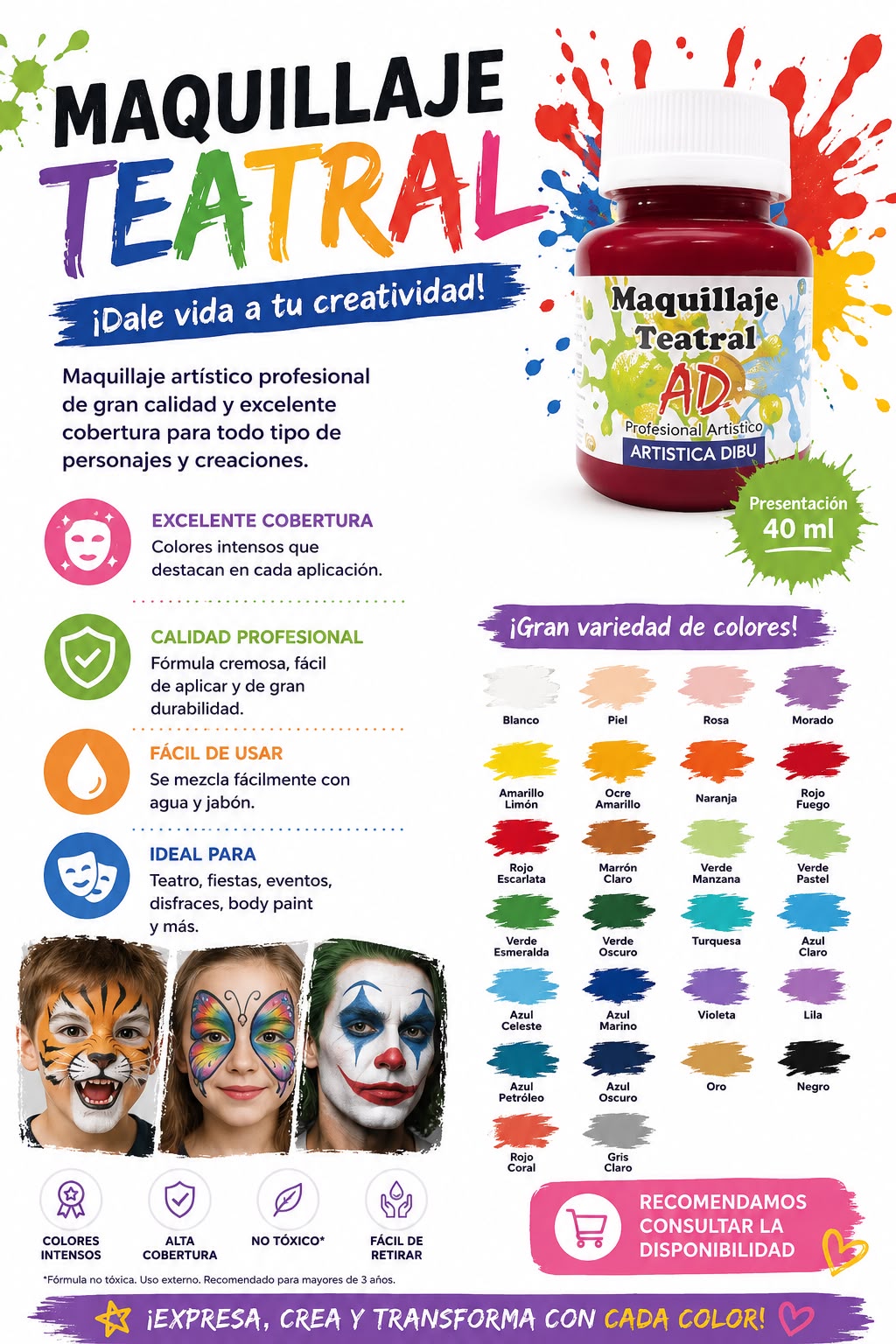 Maquillaje AD 30ml
