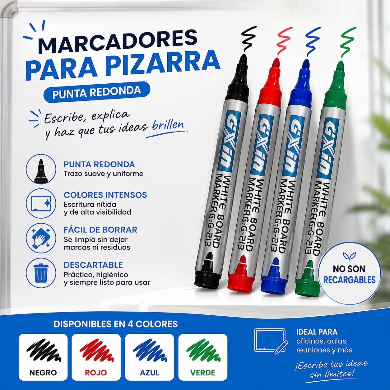 Marcador de pizarra Gixin