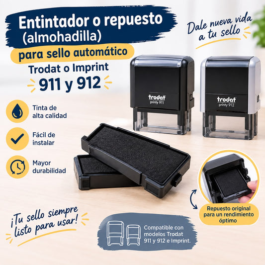 Entintador Para Sellos Trodat 911 / 912