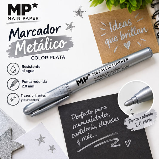 Marcador Metalizado Permanente
