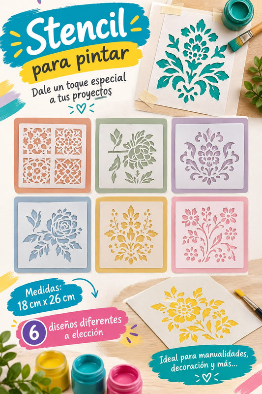 Stencil de Diferentes Diseños