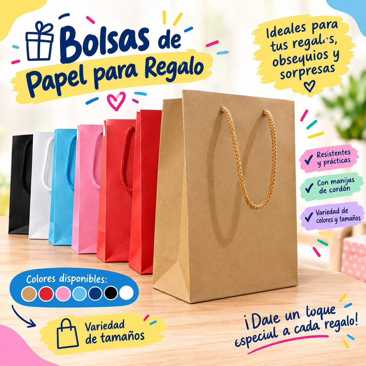 Bolsa de Regalo de papel