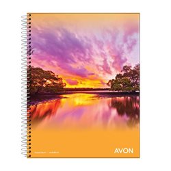 Cuaderno Avon A5 46 hojas con Espiral