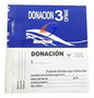 Libreta de 100 números Bono Donación 3 cifras