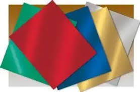 Block de cartulina metalizada A4