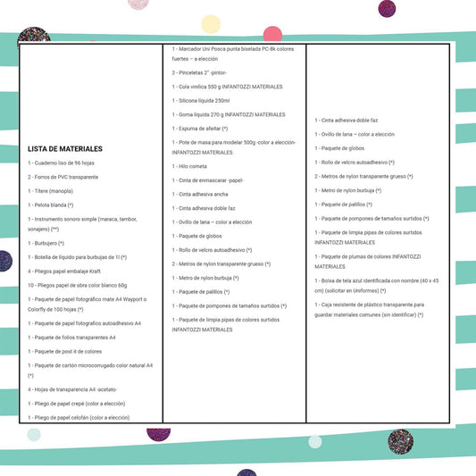 Lista de Materiales Completa para el Colegio Clara Jackson de Heber Nivel 2 2026