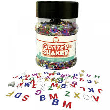 Confetti Letras Metalizadas 90g